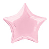 20" Pastel Pink Solid Star Foil Balloon