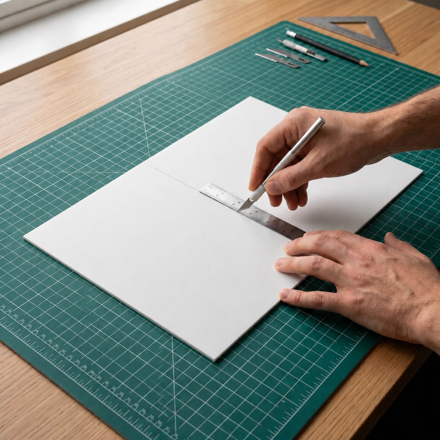 Pack of 10 A1 5mm White Foam Boards – 594 x 841mm