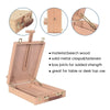 Beech Wood Table Top Adjustable Painting Tripod Easel with Storage Compartment