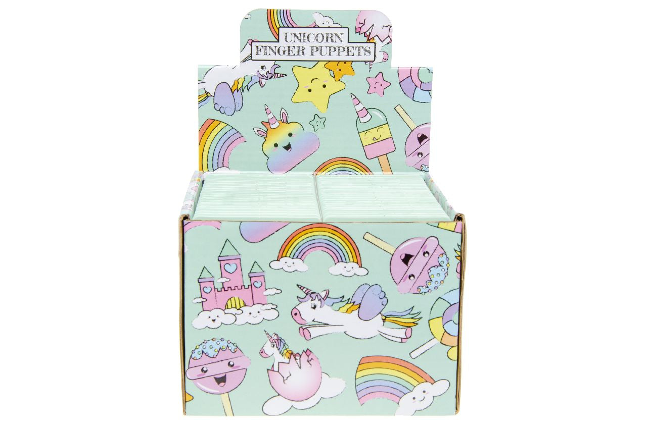 Single Unicorn Finger Puppet Toy