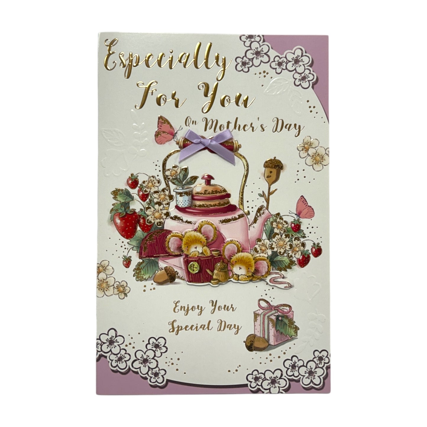 Especially For You Strawberries Design Mother's Day Card