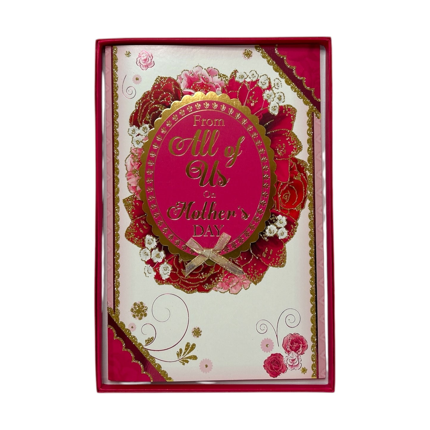 From All Of Us Rose Floral Design Keepsake Mother's Day Boxed Card