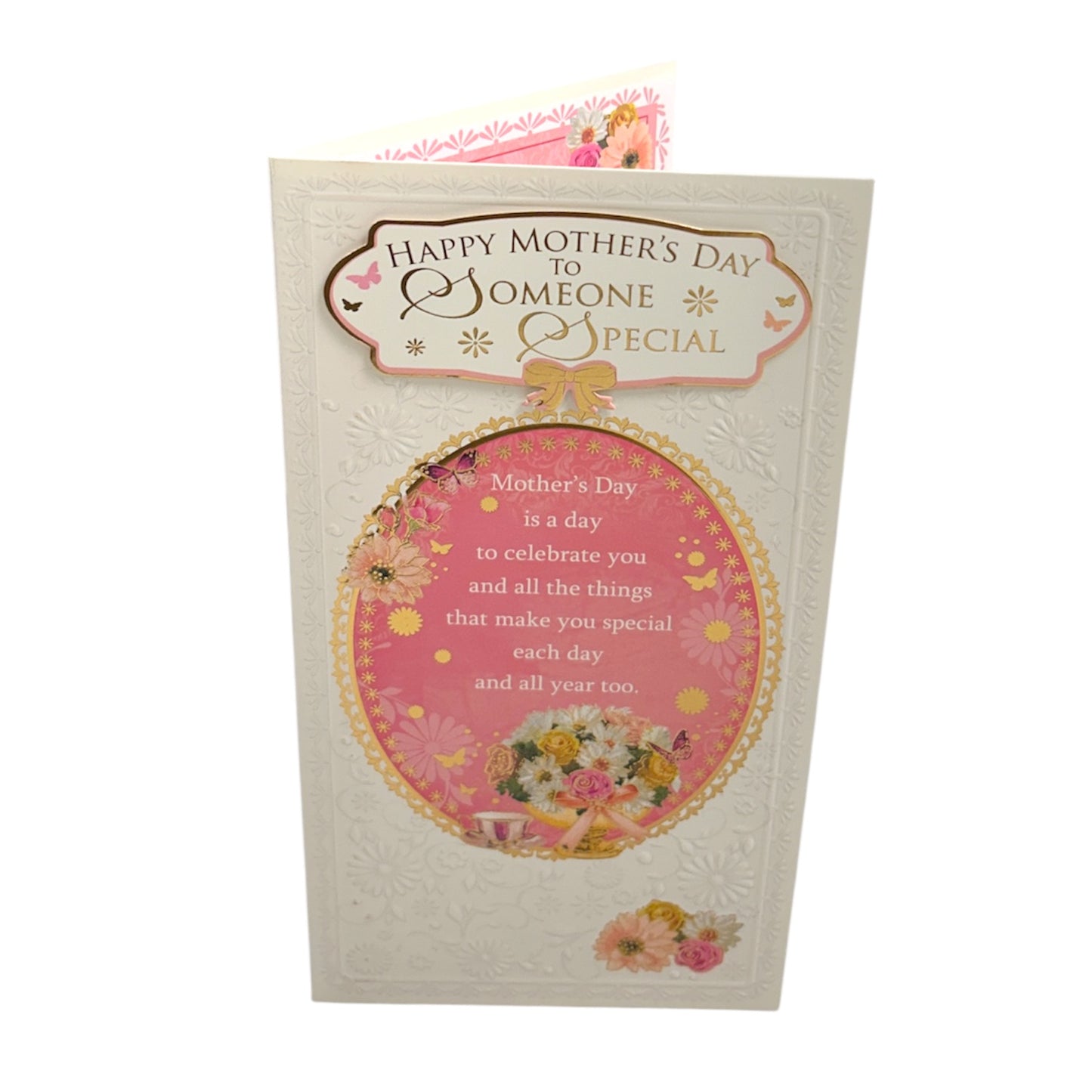 To Someone Special Flowers Design Mother's Day Card