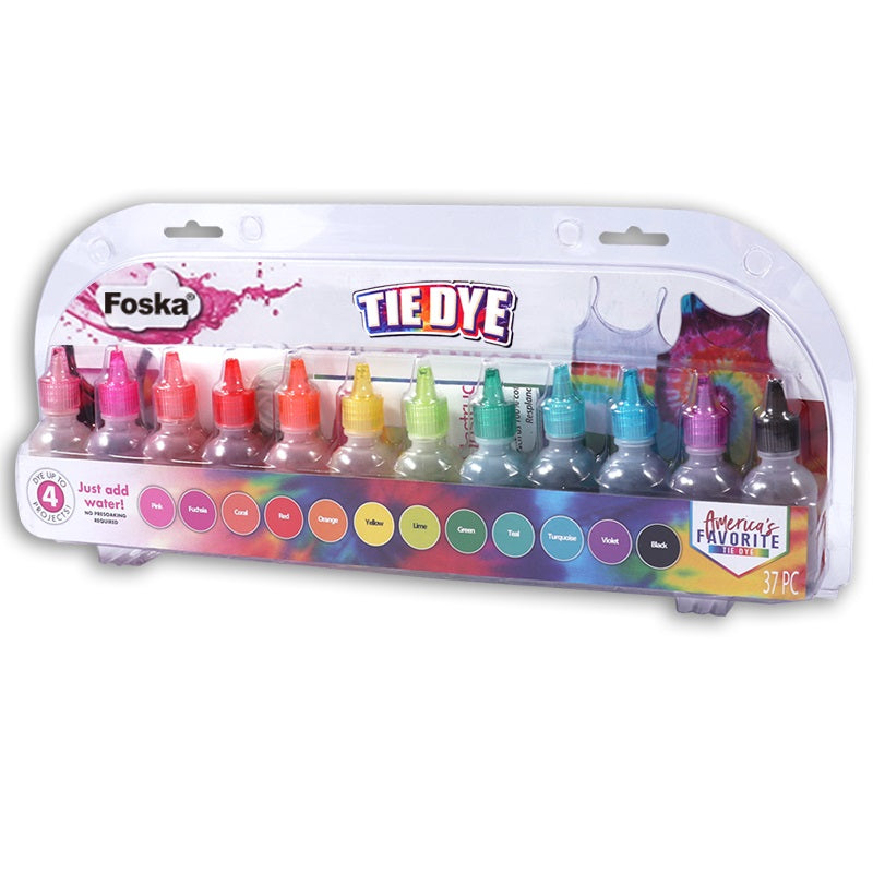 12 Colours Tie Dye Kit– Choice Wholesale