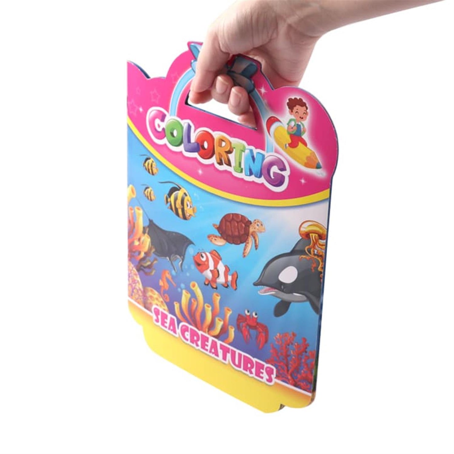 16 Pages Painting Books with Handle