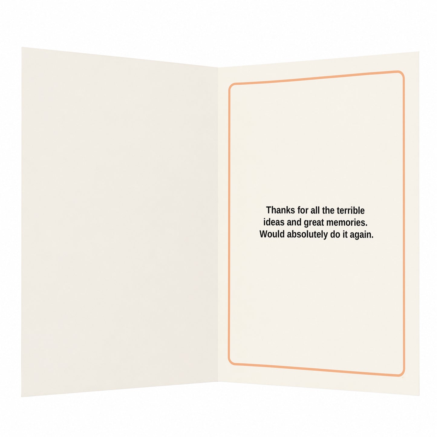 To My Built In Bad Influence Birthday Card