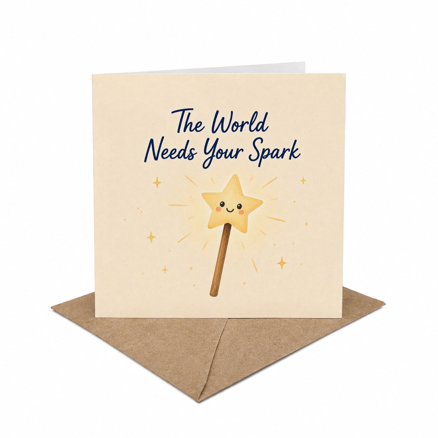The World Needs Your Spark Encouragement Card Self Confidence, Be Yourself,
