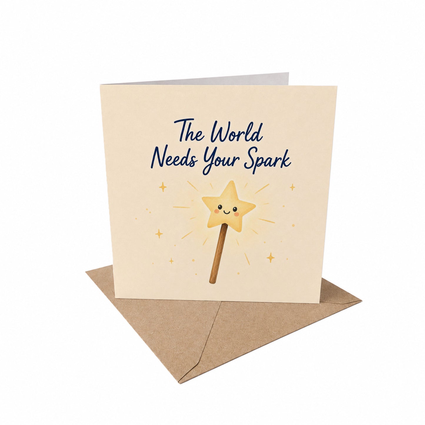 The World Needs Your Spark Encouragement Card Self Confidence, Be Yourself,