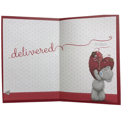 Me to You Here I am Signed & Sealed Valentines Day Card Tatty Teddy Bear