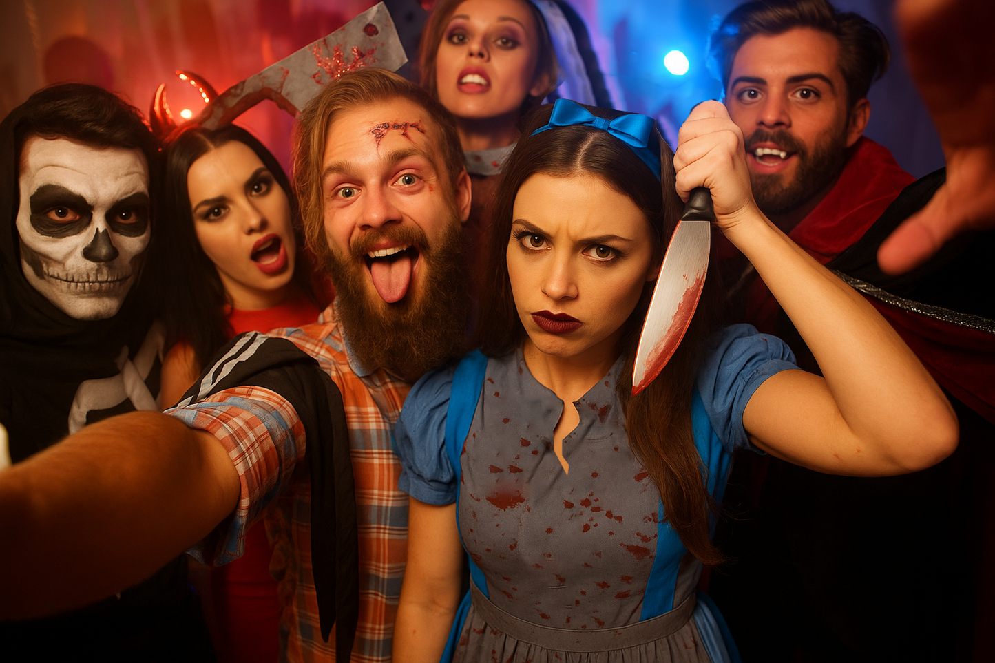 Adult Horror Alice Fancy Dress Costume