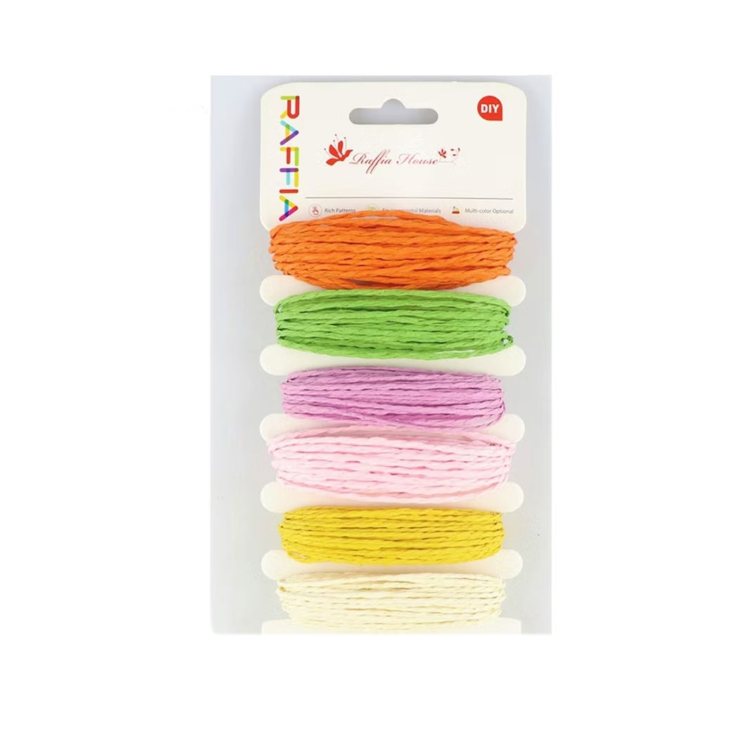 Pack of 6 5m Strand Paper Ropes
