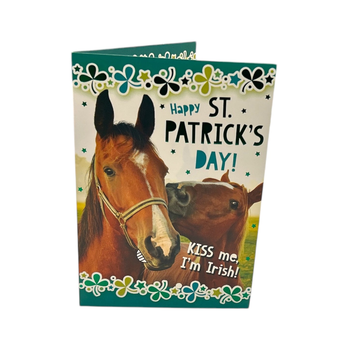 Horse Design St Patrick's Day Card