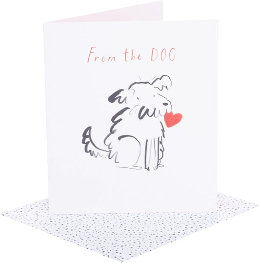 From the Dog With Heart Valentine's Day Card