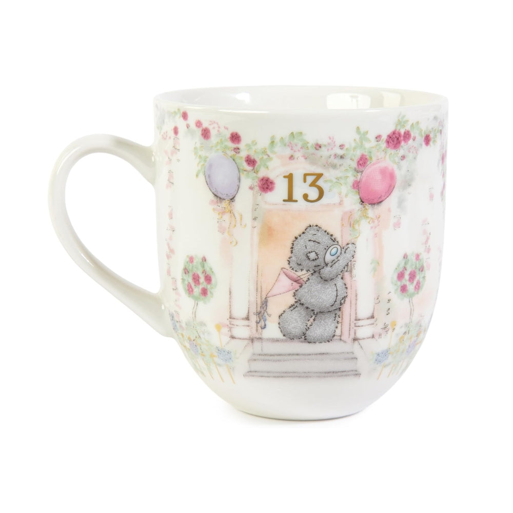Me to You Tatty Teddy Luxury Bone China Mug in Satin Lined Box 13th Birthday Signature Collection