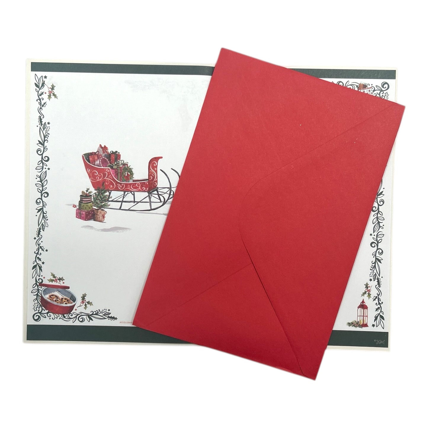 For a Special Dad Sleigh with Gifts Christmas Card