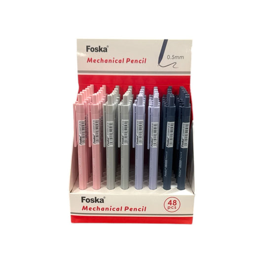 Pack of 48 0.5mm Hexagon Mechanical Pencils