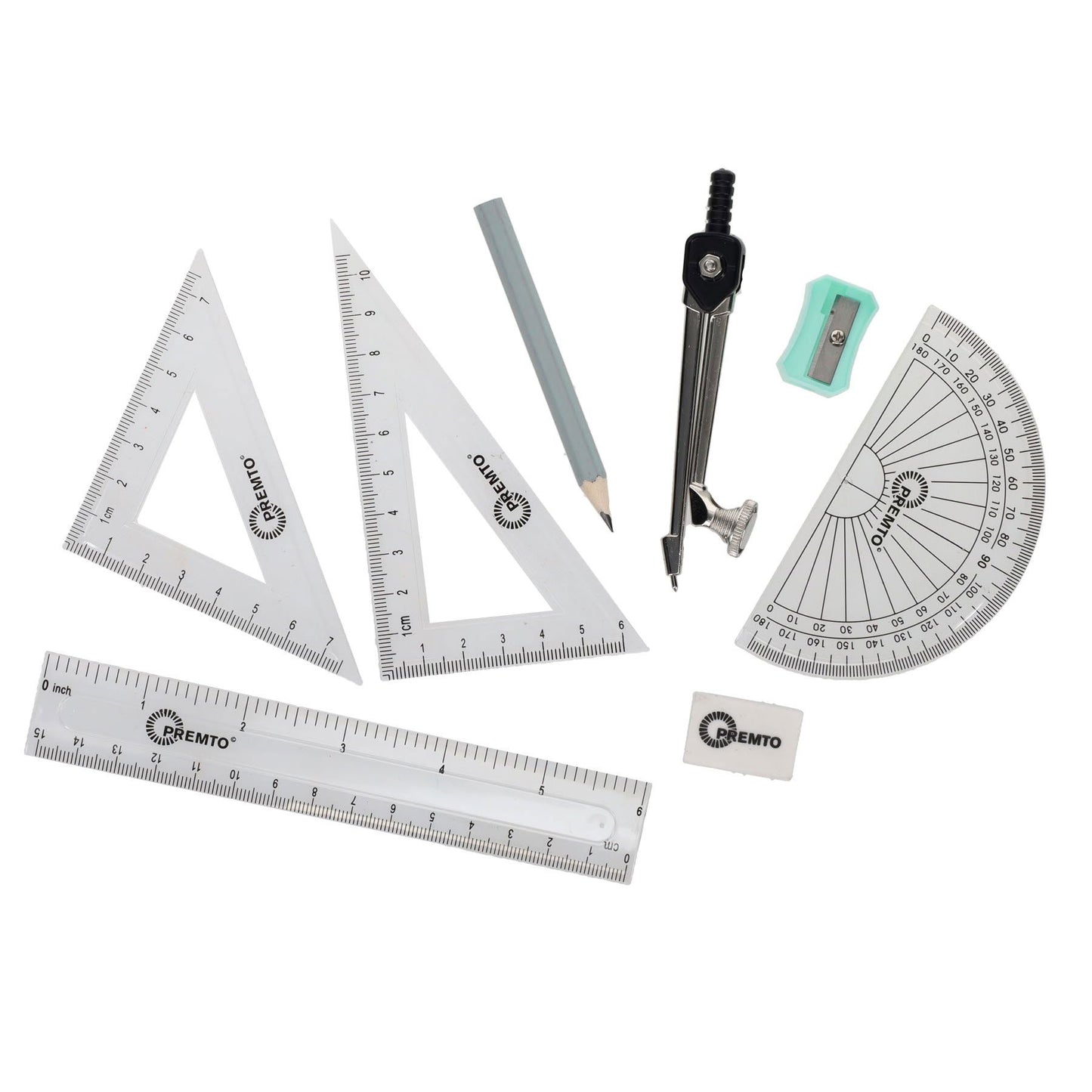 9 Piece Mint Magic Maths Set By Premto