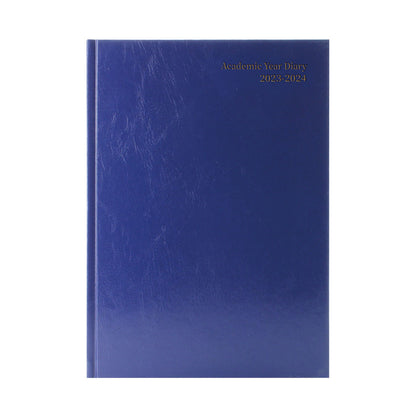 2023-2024 A5 Week to View Blue Academic Diary