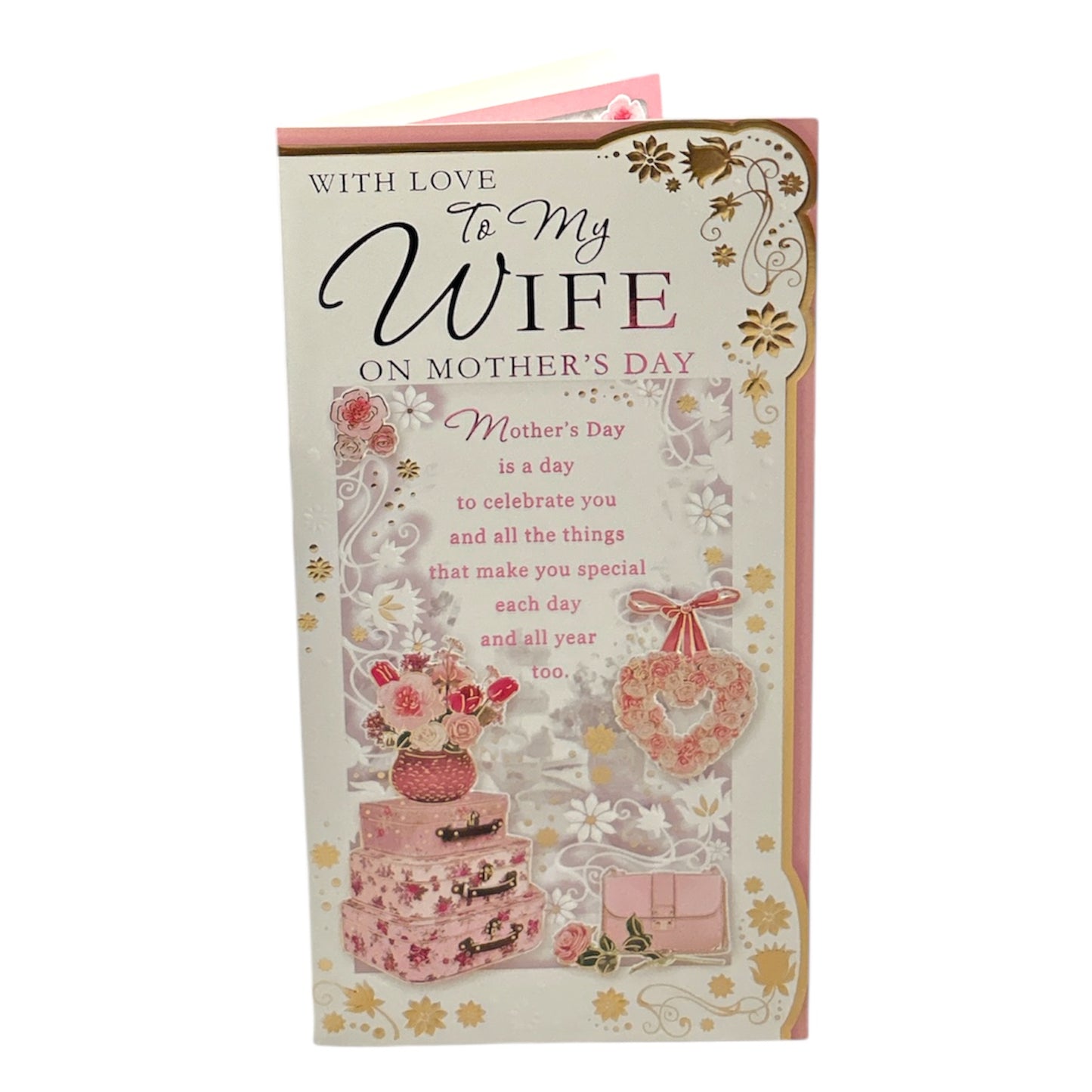 With Love To My Wife On Mother's Day Card