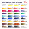 Pack of 35 Classic Assorted Watercolours Paints by Rosa Gallery