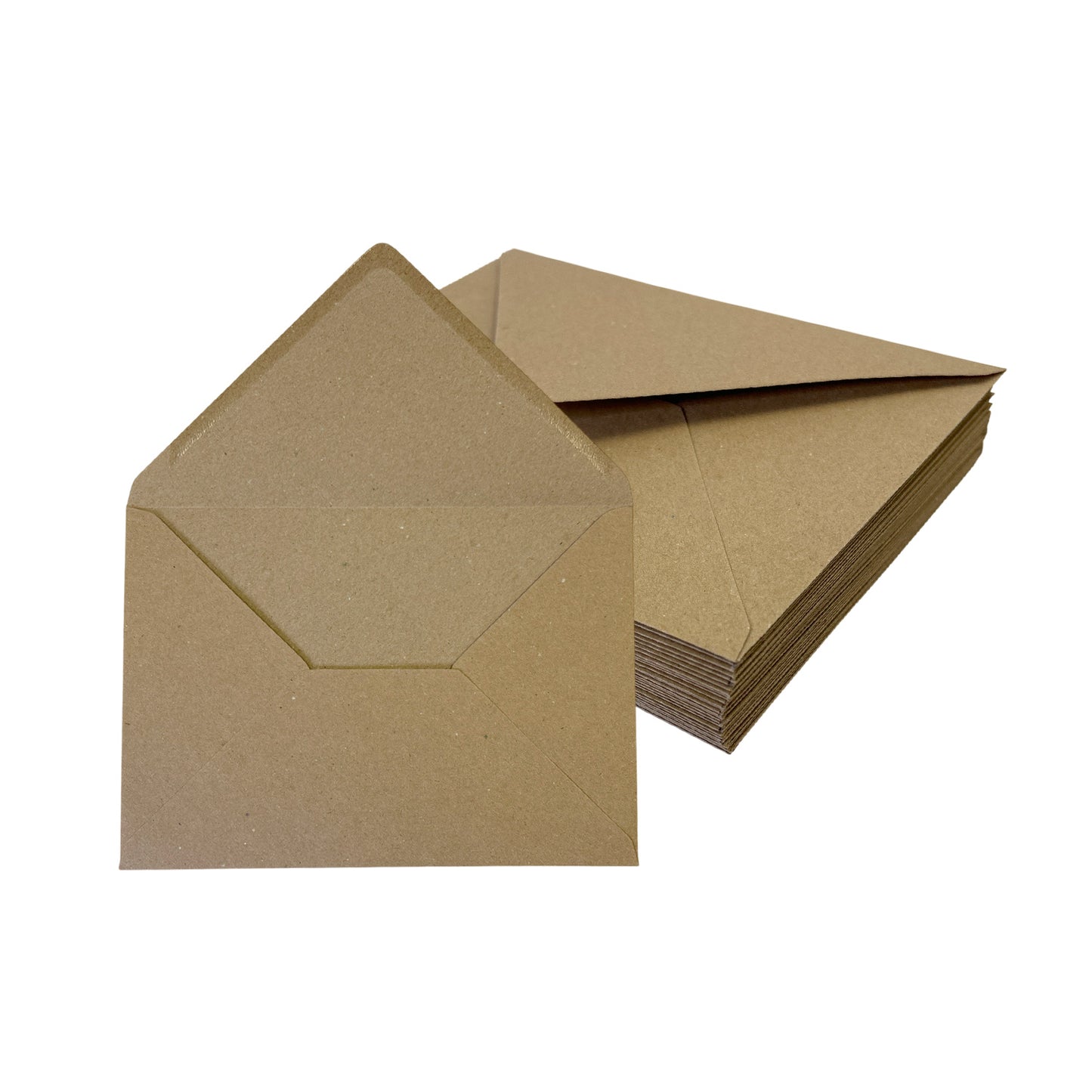 Pack of 50 Eco Kraft Recycled 110gsm 162x229mm–C5 Gummed Envelopes