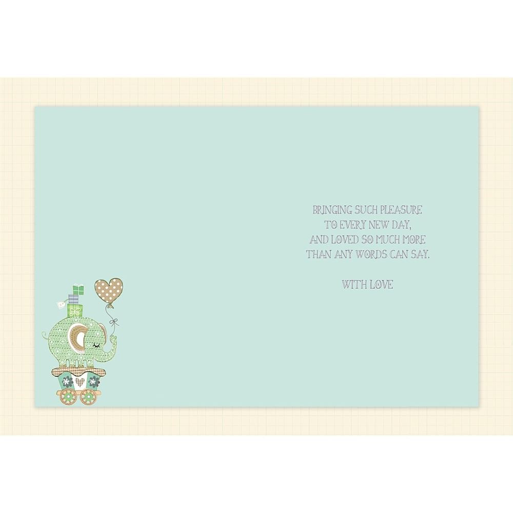 Baby Celebration Theme Congratulations on Your Naming Day Card