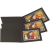 Pack of 10 Kenro Slip-In Photo Folder 8x6" Upright - Black