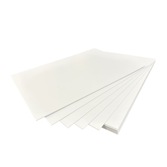 Pack of 5 A1 10mm White Foam Boards – 594 x 841mm