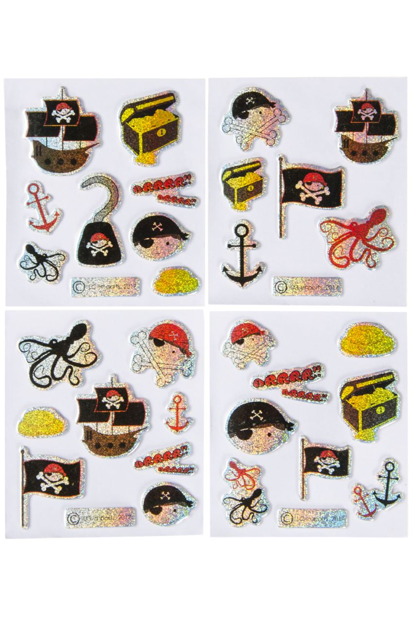 Pre Filled Pirate Theme Kids Party Favour Bag – Gift Bag with Reusable Cup & Themed Toys