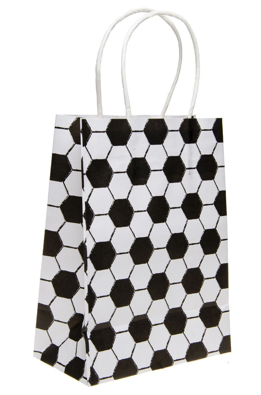 Pack of 12 Football Paper Gift Bags