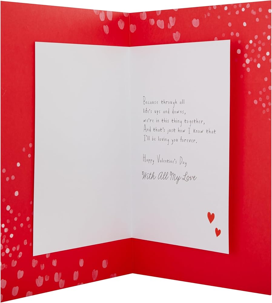 Heart Shaped Box of Chocolates Design One I Love Valentine's Day Card
