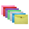 Pack of 12 Janrax A3 Orange Document Wallets - Button Stud Folder