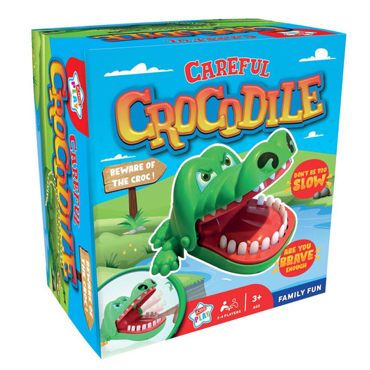 Kids Play Careful Crocodile Beware the Croc Family Fun Game
