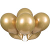 Pack of 6 Gold Platinum 11" Latex Balloons