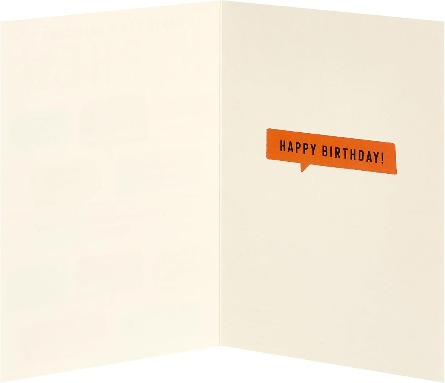 Joke List Speech Bubbles Design Nephew Birthday Card