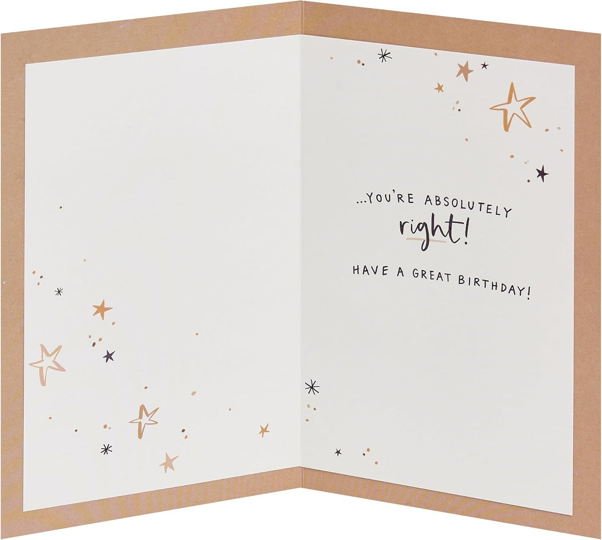 Lettering & Stars Design Son In Law Birthday Card