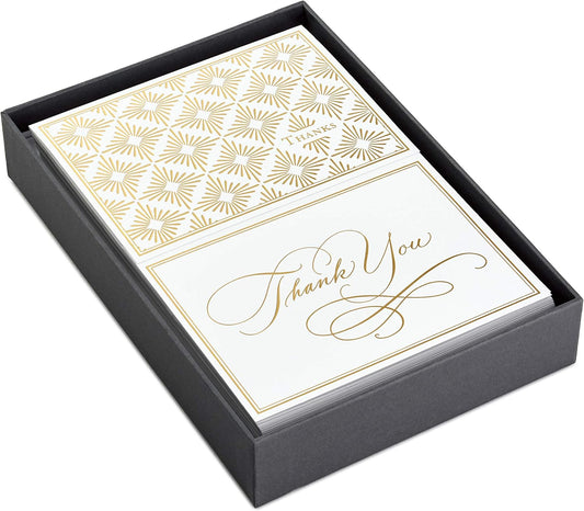 Thank You Cards Assortment (50 Thank You Notes with Envelopes for Wedding, Baby Shower, Business, Graduation)