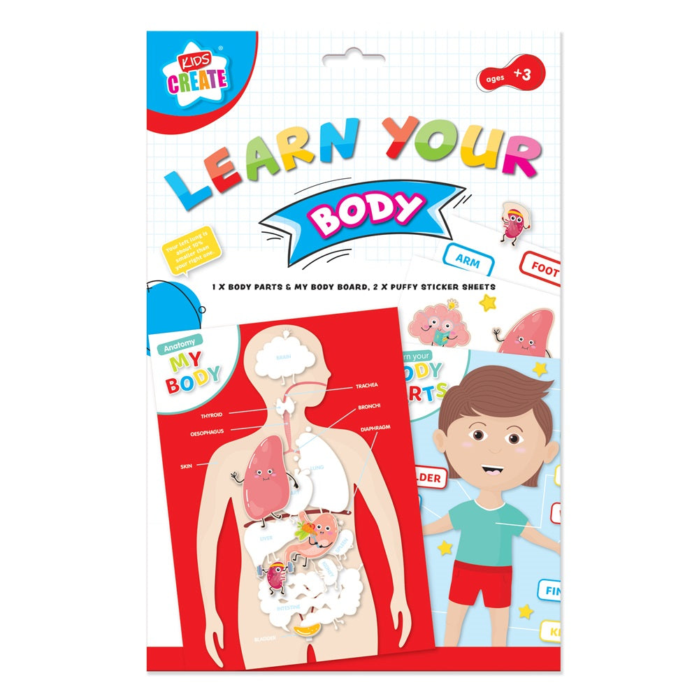 Learn Your Body Creative Kids Craft Set