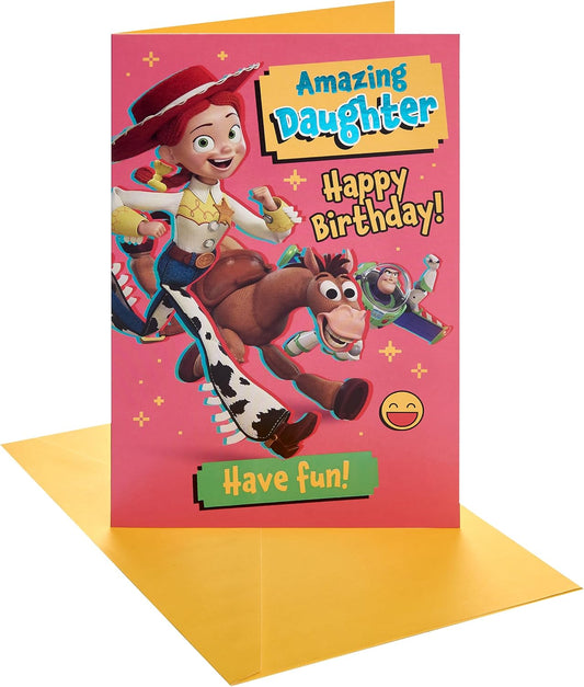 Disney Toy Story 5 Daughter Birthday Card