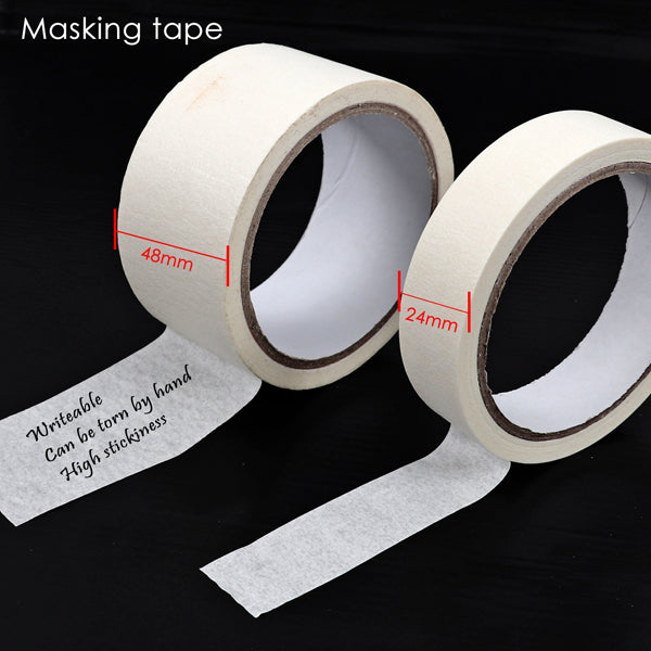 Pack of 6 Masking Tape 48mm x 18yard 