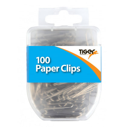 Pack of 100 Steel Paper Clips