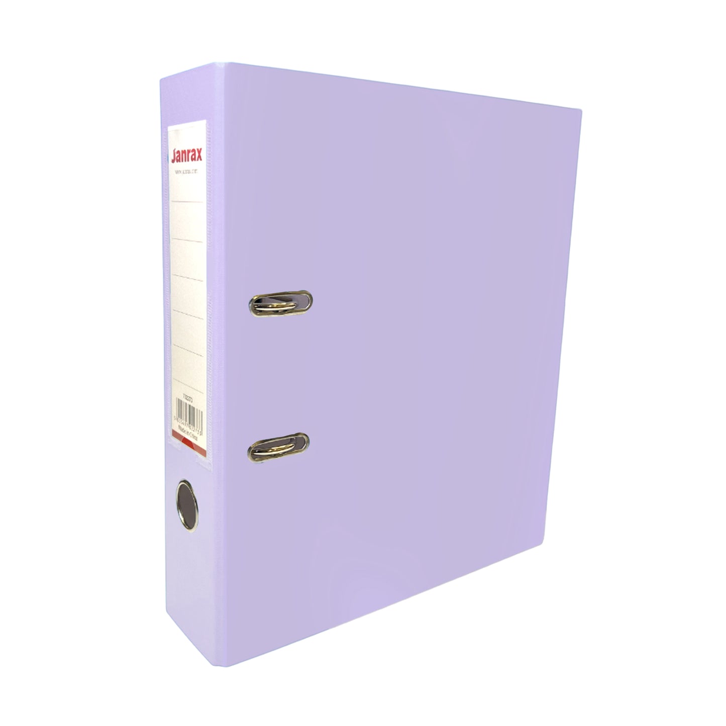 A4 Pastel Purple Paperbacked Lever Arch File by Janrax