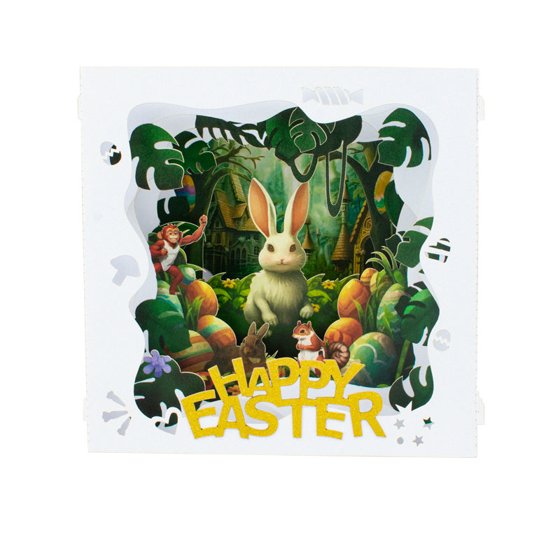 Springtime Wonders Celebration 3D Pop Up Easter Card