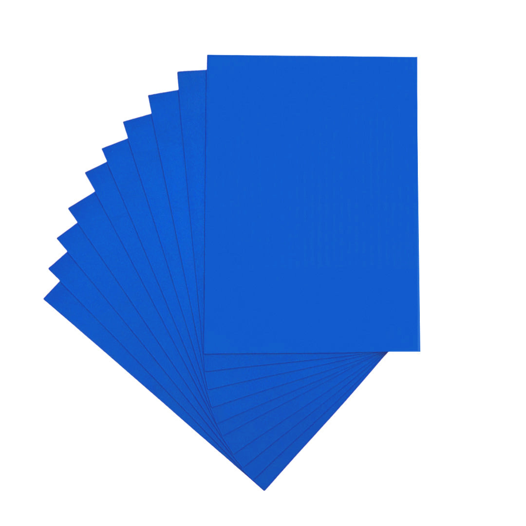 Pack of 10 A4 Dark Blue Coloured Eva Foam Sheets– Choice Wholesale