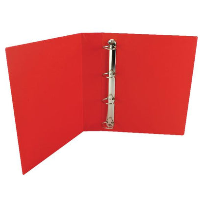 Pack of 10 Red 40mm 4D Presentation Ring Binders