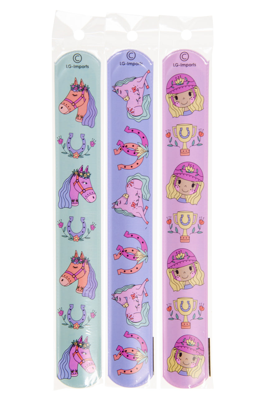 Single Horse Snap Bracelet