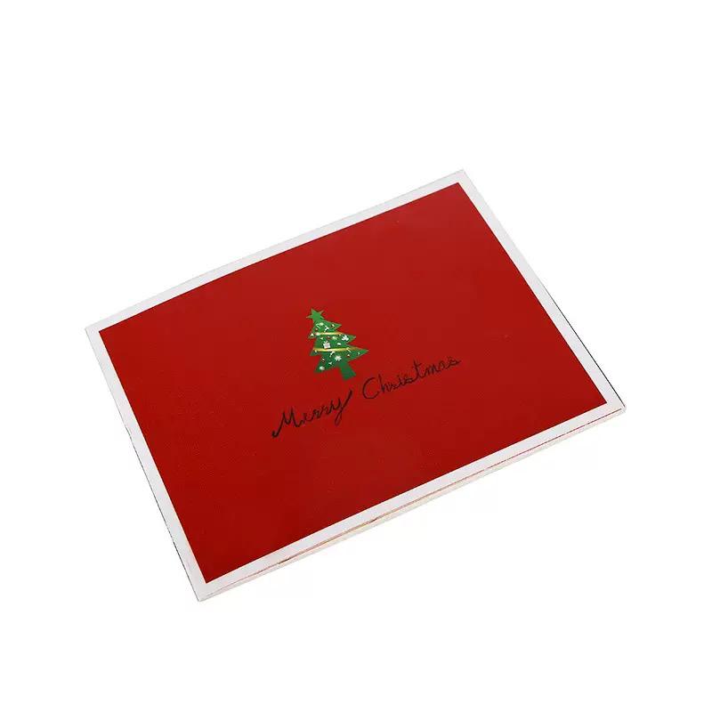 Classic Xmas Tree Celebration 3D Pop Up Christmas Card