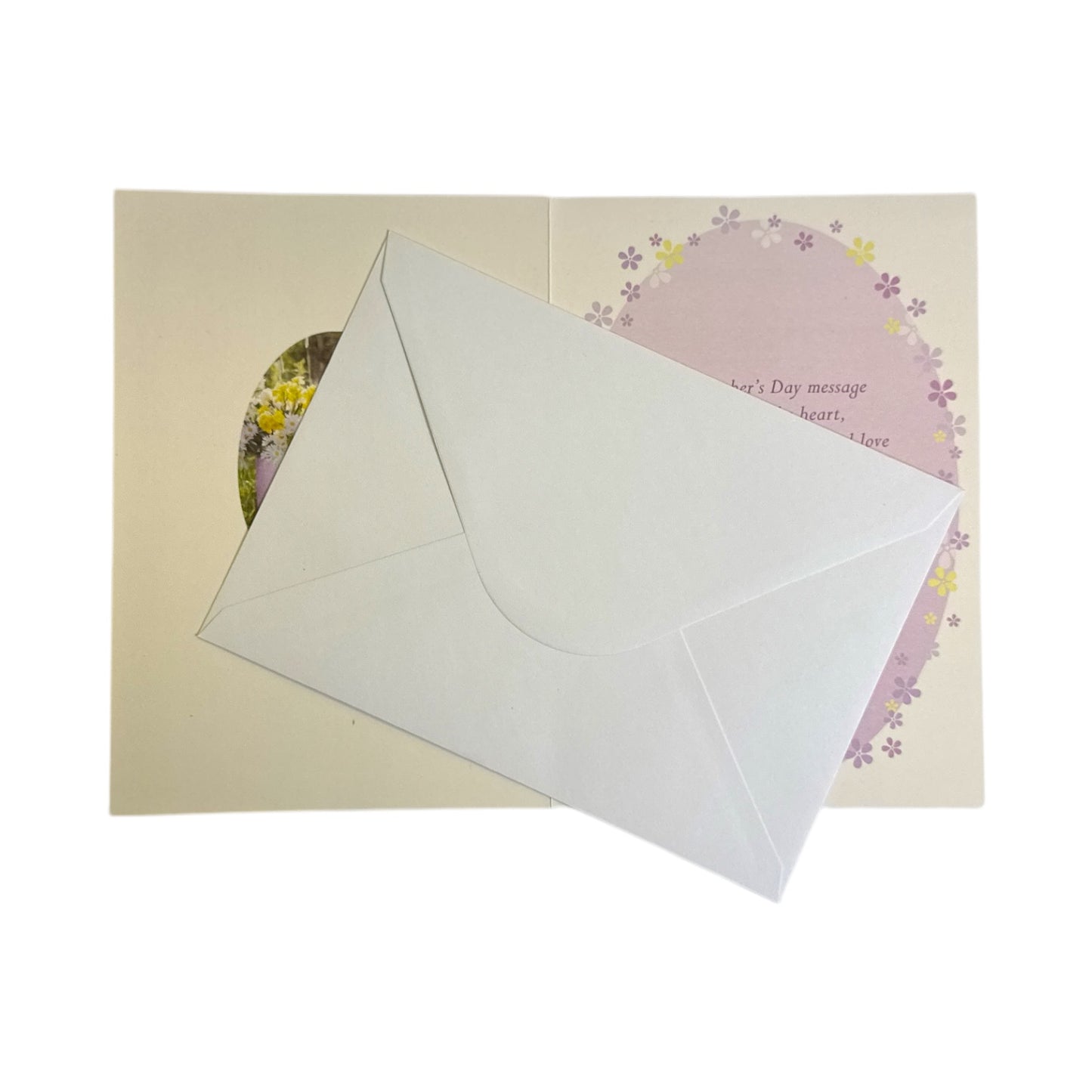 To A Dear Mother Bright Spring Flowers Design Mother's Day Card