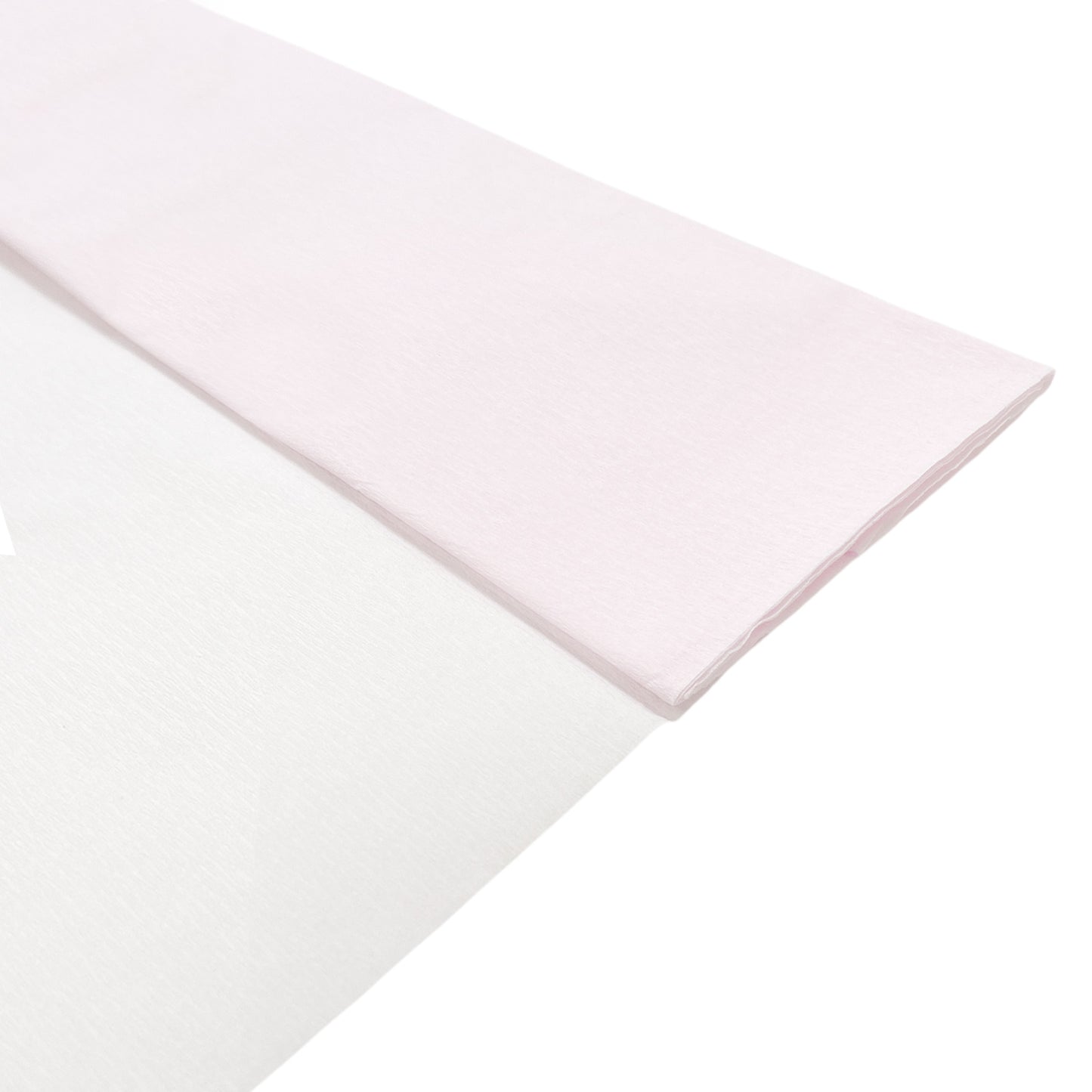 White Crepe Paper Sheet 50cm x 2m 17GSM 35% Stretch Craft Paper