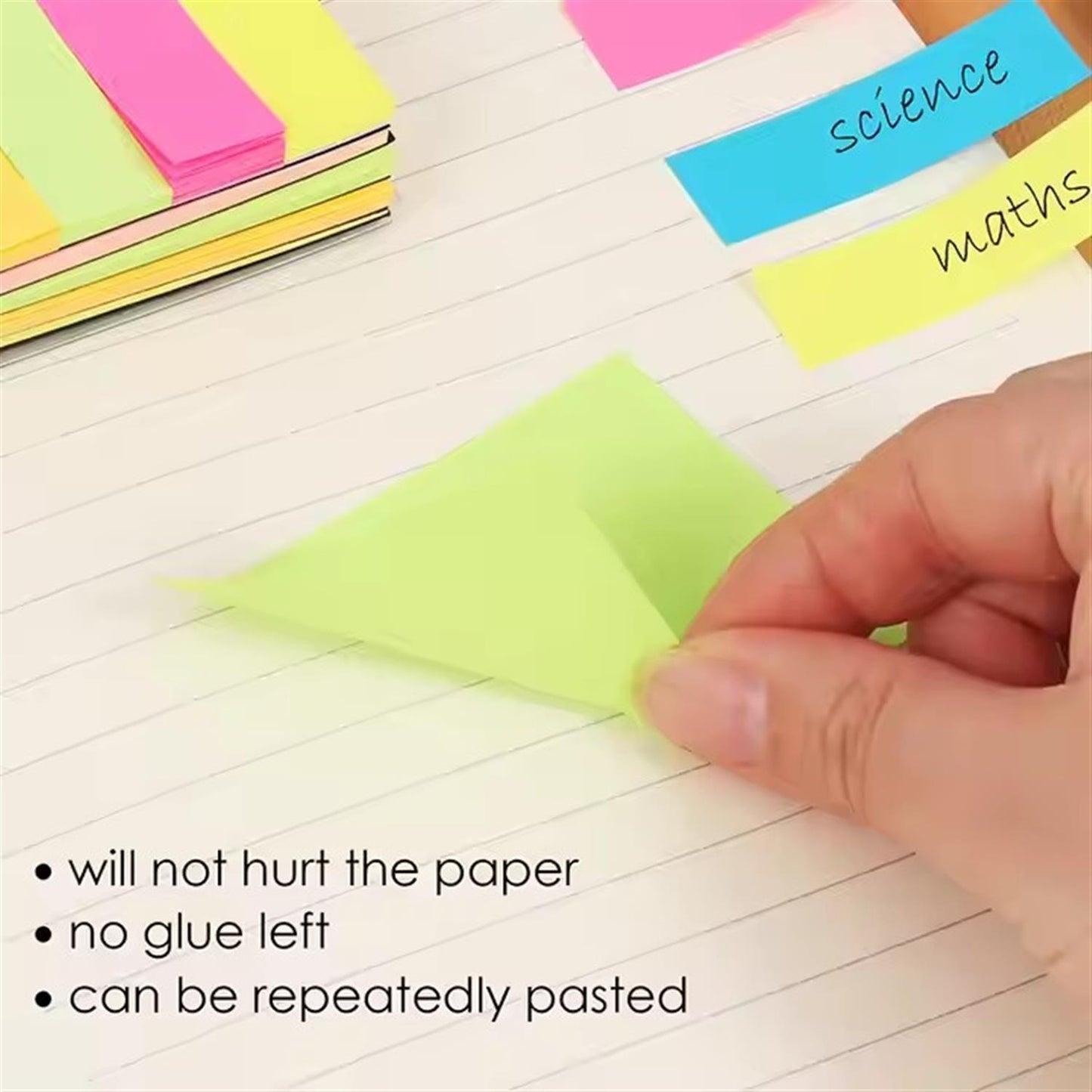 Adhesive Index Sticky Notes